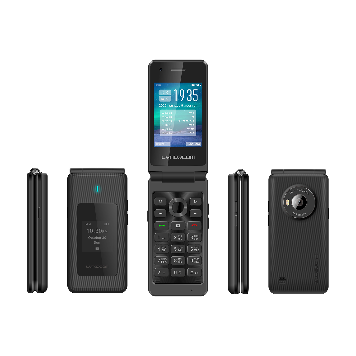 <strong>[OEM & ODM] F200 kosher Flip Mobile Phone Smart Phone 2.83Inch 4G   3GB+32GB or 4GB+64GB , 8MP+1</strong>